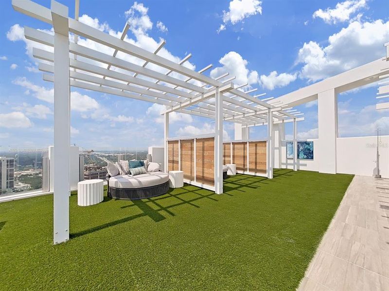 Exterior details and patio area of a home in Altura Bayshore, Tampa (Image 25). Exterior details and patio area of a home in Altura Bayshore, Tampa (Image 25).