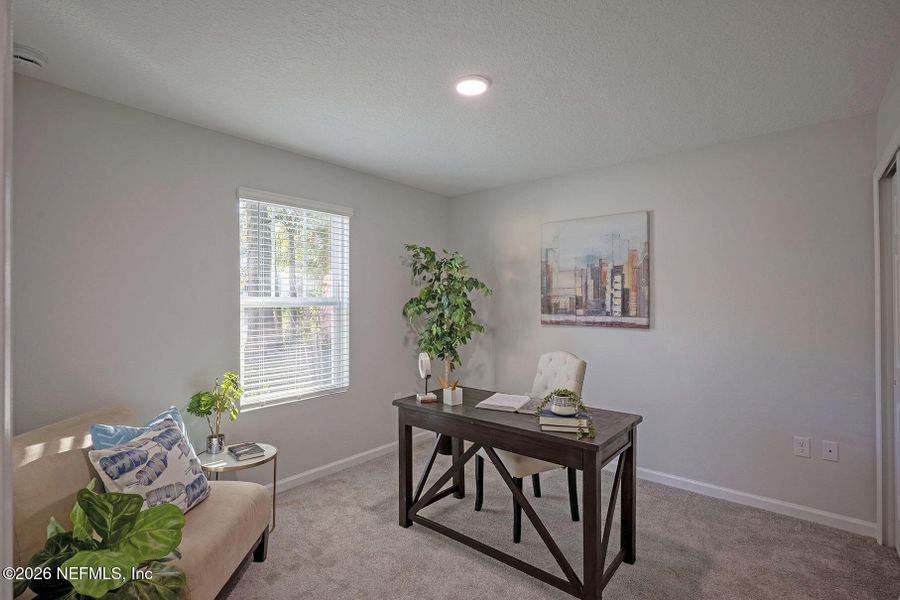 Furnished interior view inside a new home in , Jacksonville (Image 12).