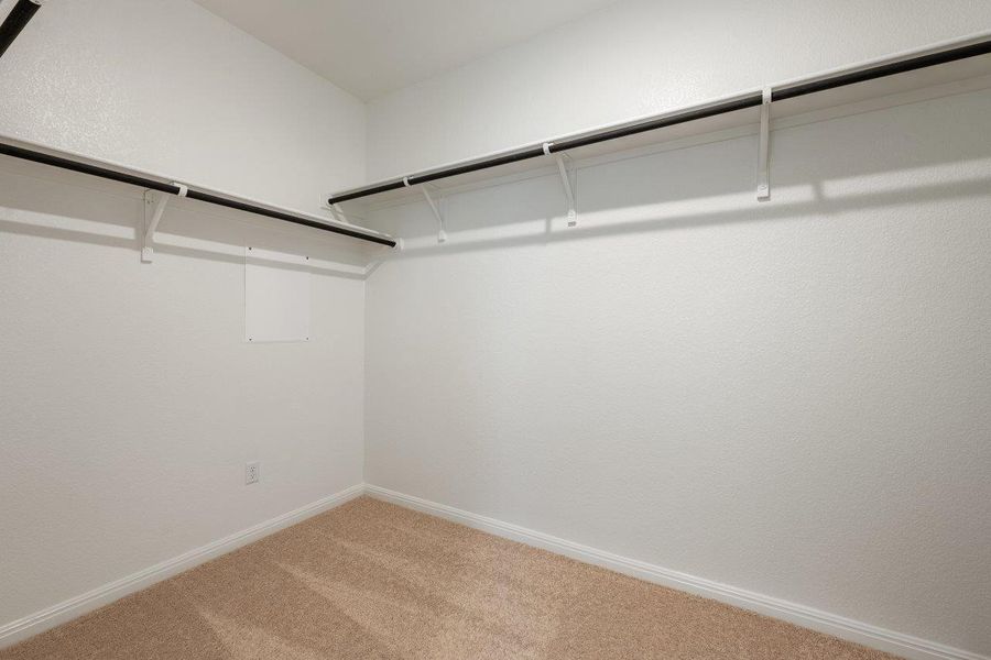 Spacious, unfurnished interior of a new home in The Colony, Bastrop (Image 27). Spacious, unfurnished interior of a new home in The Colony, Bastrop (Image 27).