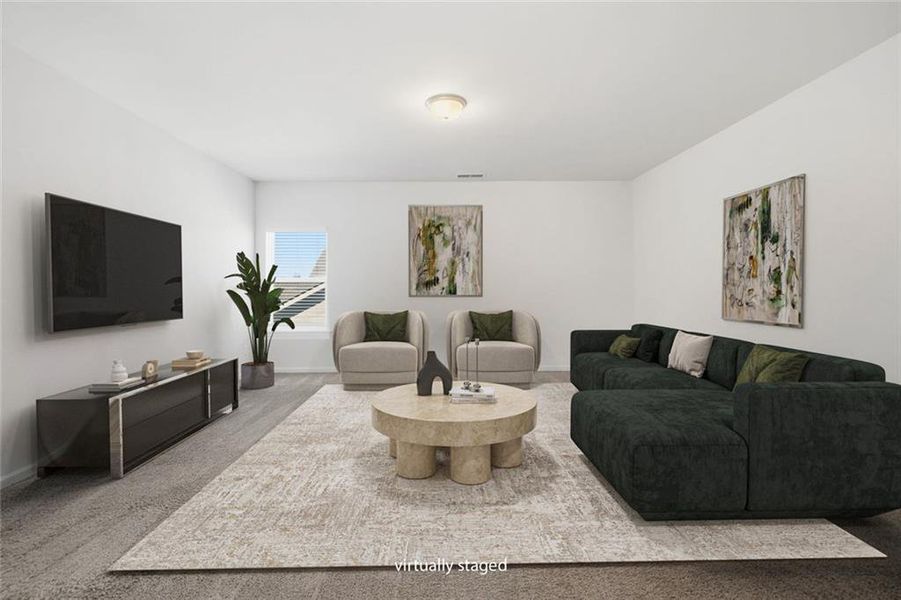 Furnished interior view inside a new home in , Calhoun (Image 6).
