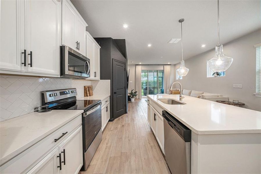 Furnished interior view inside a new home in , Wesley Chapel (Image 12). Furnished interior view inside a new home in , Wesley Chapel (Image 12).