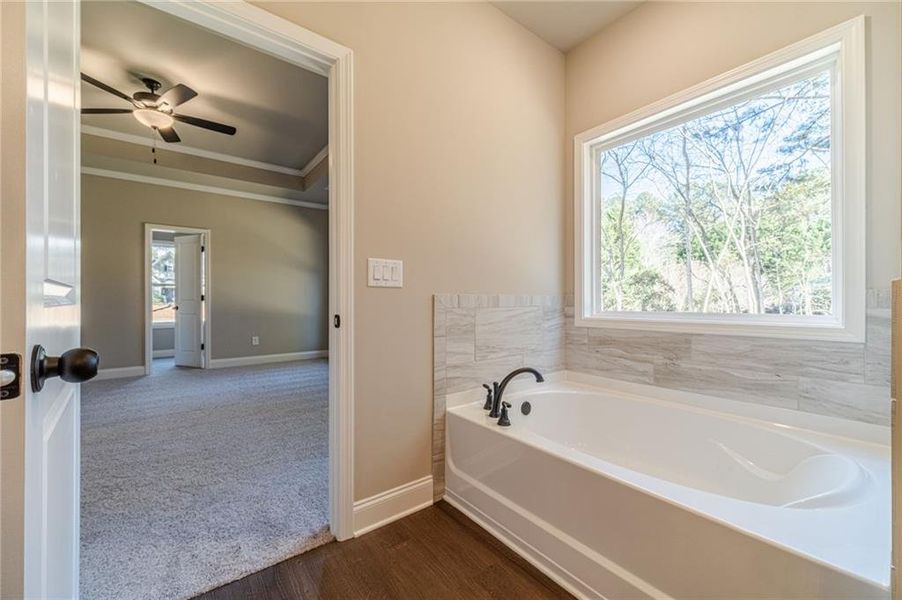Furnished interior view inside a new home in , Monroe (Image 9).