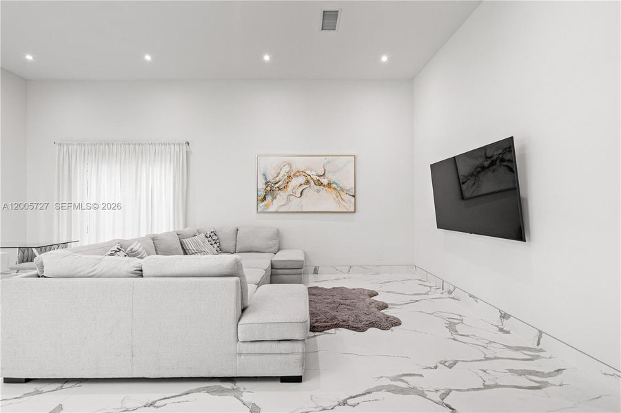Furnished interior view inside a new home in , Hallandale Beach (Image 24).
