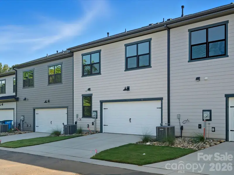 rear 2 bay garage