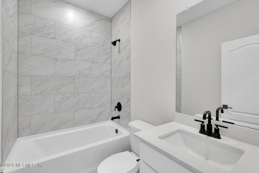 Furnished interior view inside a new home in , Jacksonville (Image 12).