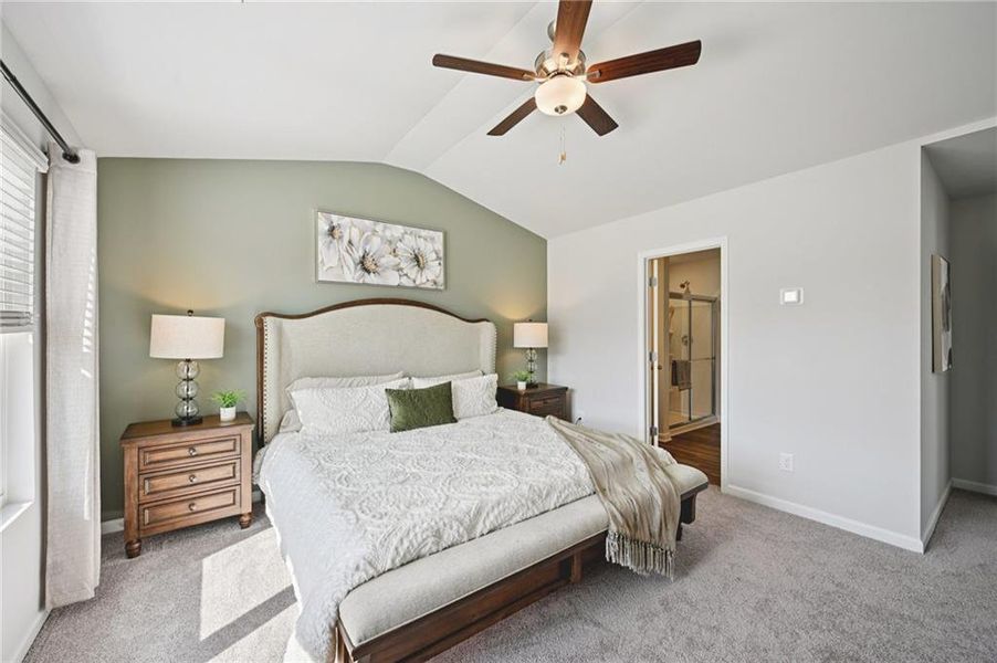 Furnished interior view inside a new home in Creekside Village, Lithonia (Image 24).