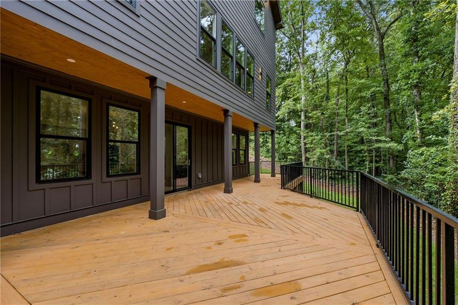Exterior details and patio area of a home in , Marietta (Image 3).