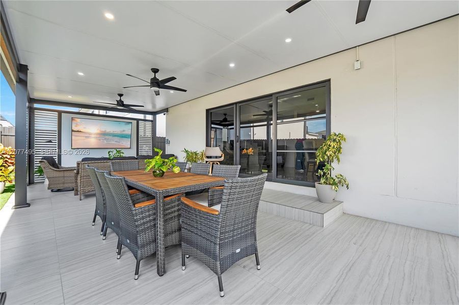 Exterior details and patio area of a home in , Florida City (Image 23). Exterior details and patio area of a home in , Florida City (Image 23).