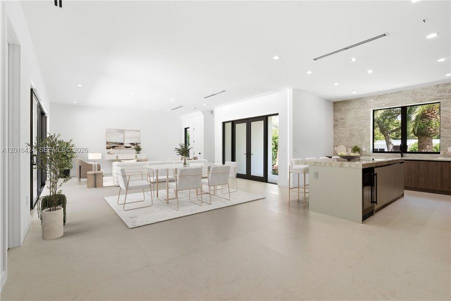 Staged - Dining Area