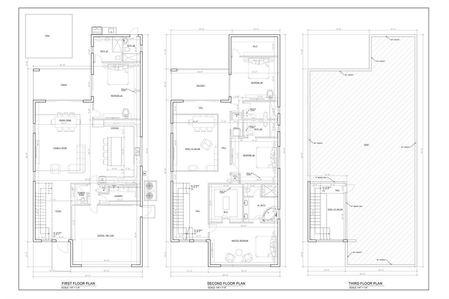 (6) FLOOR PLANS 244 31st St WPB