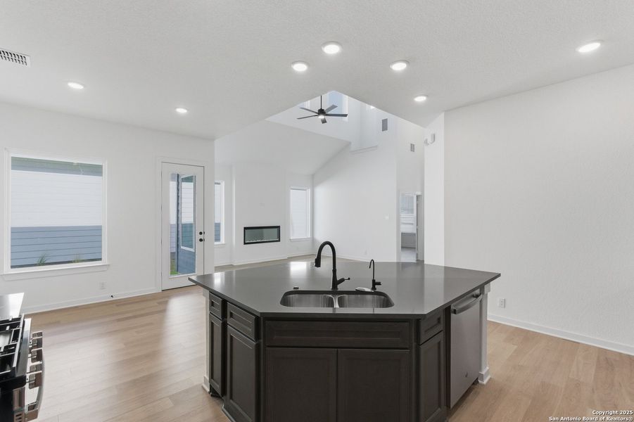Furnished interior view inside a new home in The Crossvine – Garden Homes, Schertz (Image 5). Furnished interior view inside a new home in The Crossvine – Garden Homes, Schertz (Image 5).