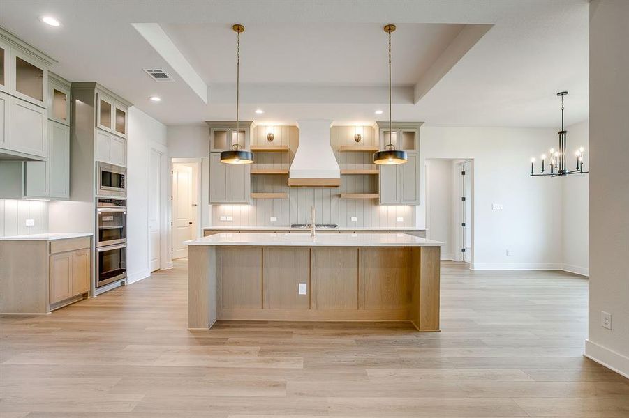 Furnished interior view inside a new home in , Waxahachie (Image 8).