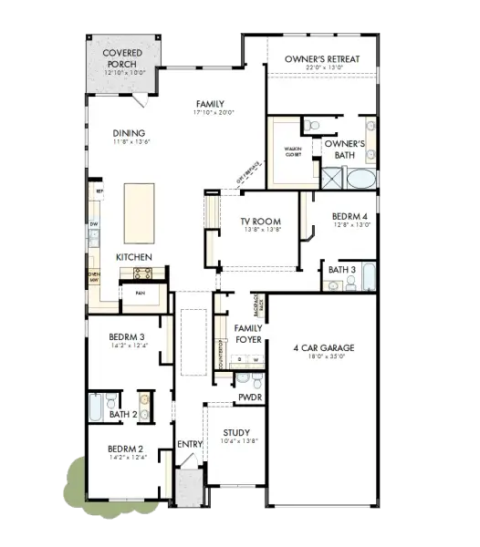 2D floor plan layout of this home in The Ridge at Northlake, Northlake, TX (Image 2). 2D floor plan layout of this home in The Ridge at Northlake, Northlake, TX (Image 2).
