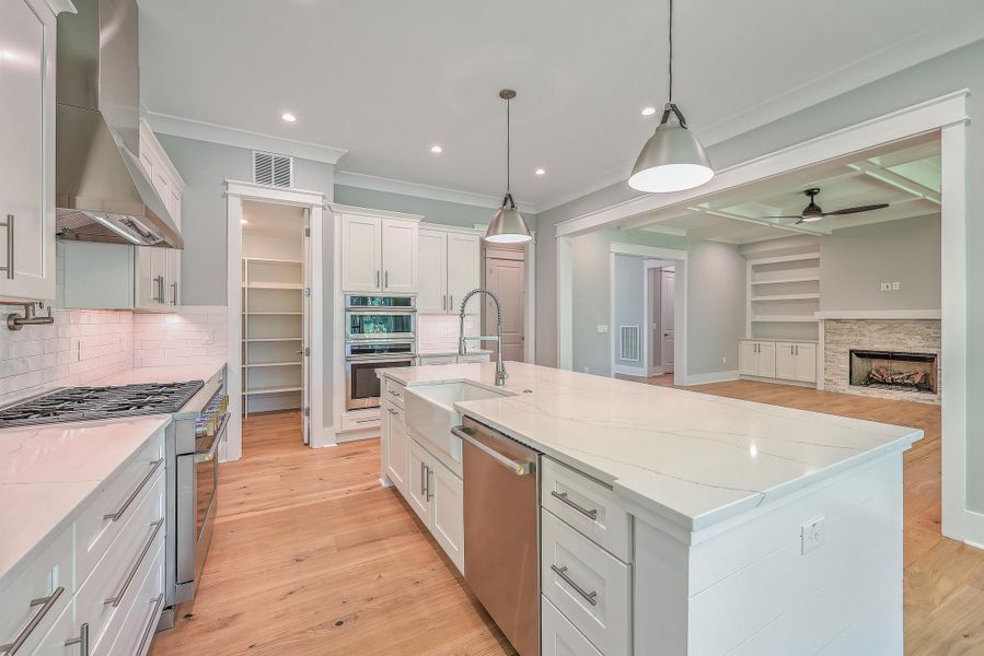 Furnished interior view inside a new home in , Mount Pleasant (Image 8).