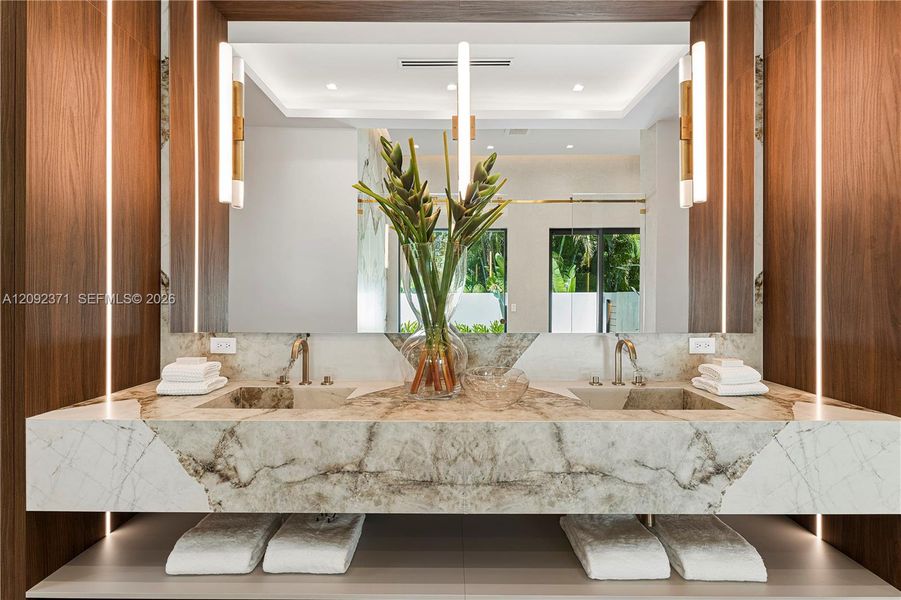 Furnished interior view inside a new home in , Pinecrest (Image 47).