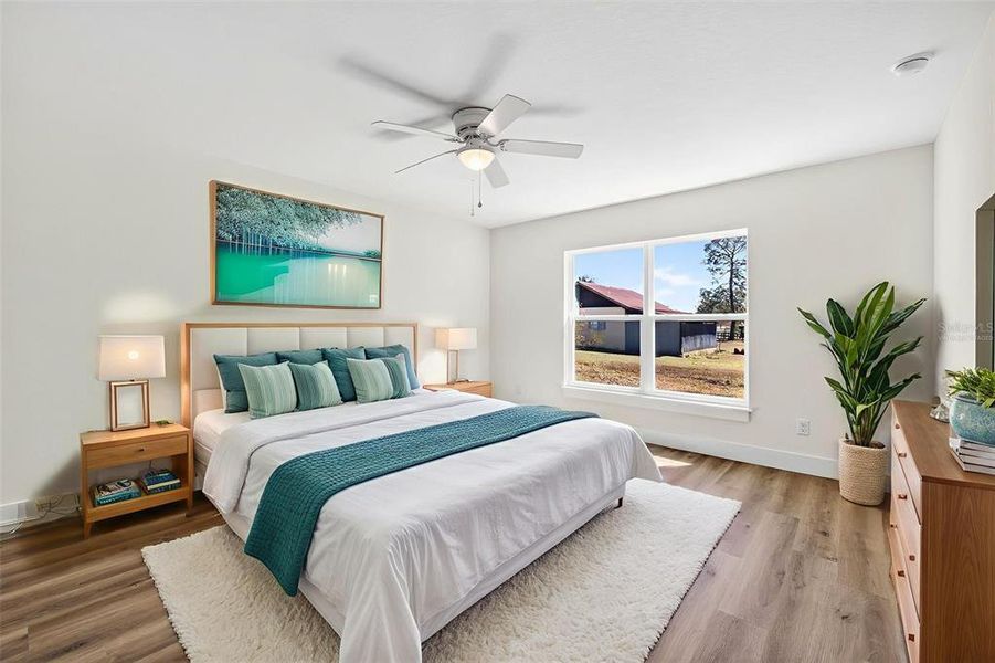 Furnished interior view inside a new home in , Dade City (Image 11).