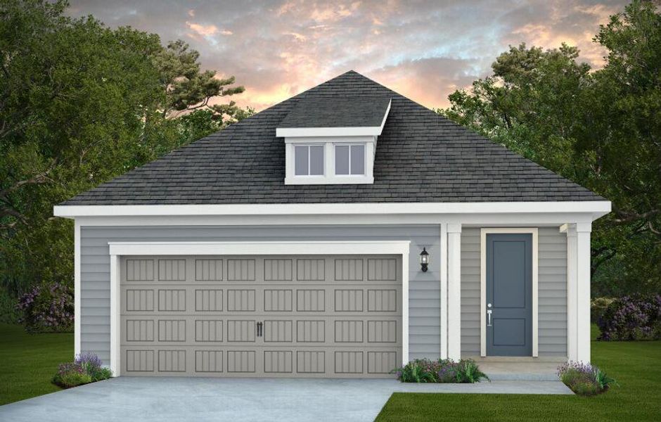 Front exterior of a new home in , Summerville, SC, highlighting curb appeal (Image 3).