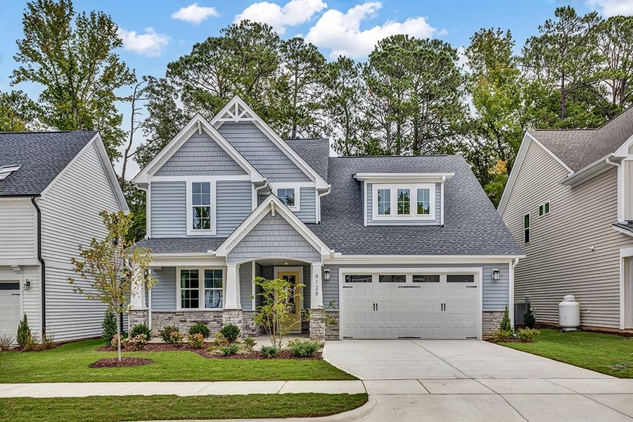 Representative exterior photo of a completed home built from the The Whitley by RobuckHomes in Kennebec Crossing, Angier, NC (Image 33). Representative exterior photo of a completed home built from the The Whitley by RobuckHomes in Kennebec Crossing, Angier, NC (Image 33).