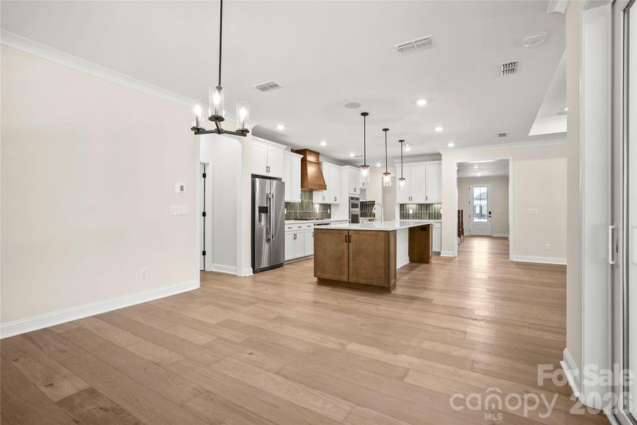 Furnished interior view inside a new home in Carolina Riverside, Belmont (Image 13).