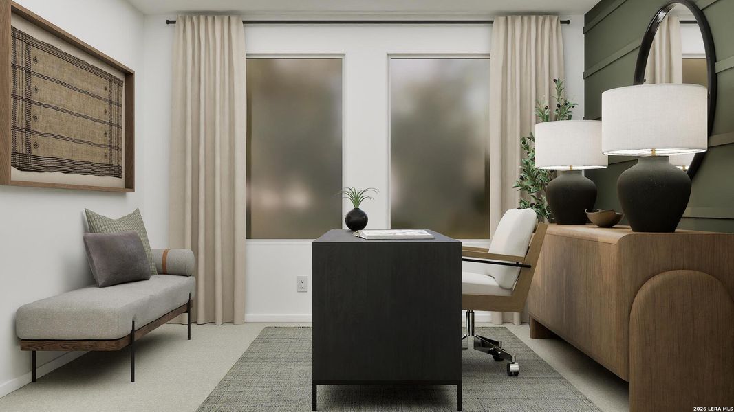 Furnished interior view inside a new home in Grace Valley, Marion (Image 13).