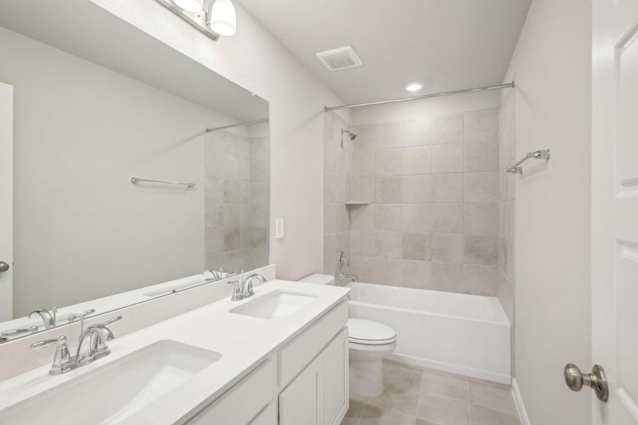 Photo is not of the actual home but is an inspirational photo of builder’s model home and may depict options, furnishings, and/or decorator features that are not included.