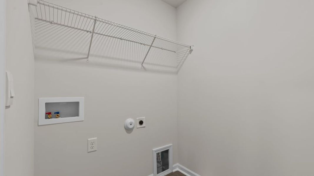 Representative unfurnished interior of a home built from the Cali by D.R. Horton in Hobbs Farm, Ayden (Image 30).