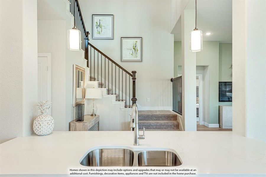 Furnished interior view inside a new home in Grand Heritage, Lavon (Image 28).