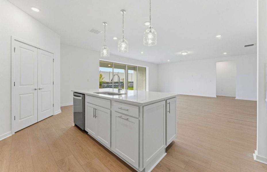 Furnished interior view inside a new home in Spencer Glen, Riverview (Image 5).