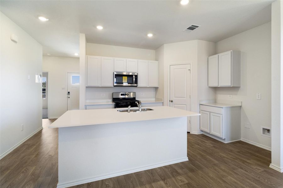 Furnished interior view inside a new home in Marigold, Uhland (Image 4). Furnished interior view inside a new home in Marigold, Uhland (Image 4).