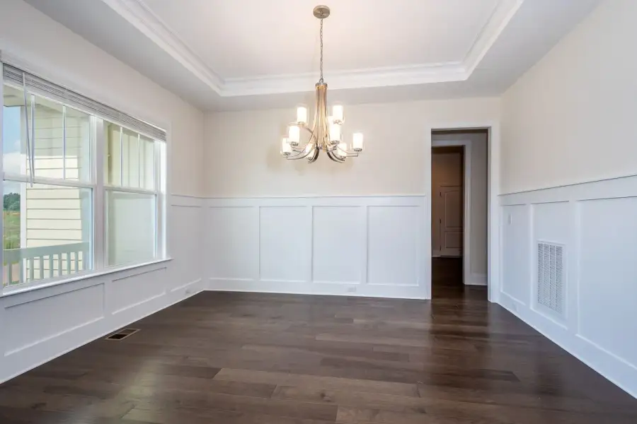 Representative unfurnished interior of a home built from the Harvard by Greybrook Homes in Deer Brook, Mooresville (Image 22).