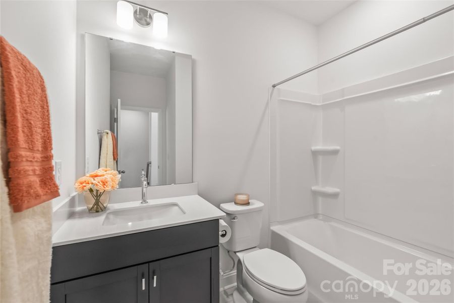 Furnished interior view inside a new home in , Charlotte (Image 29).