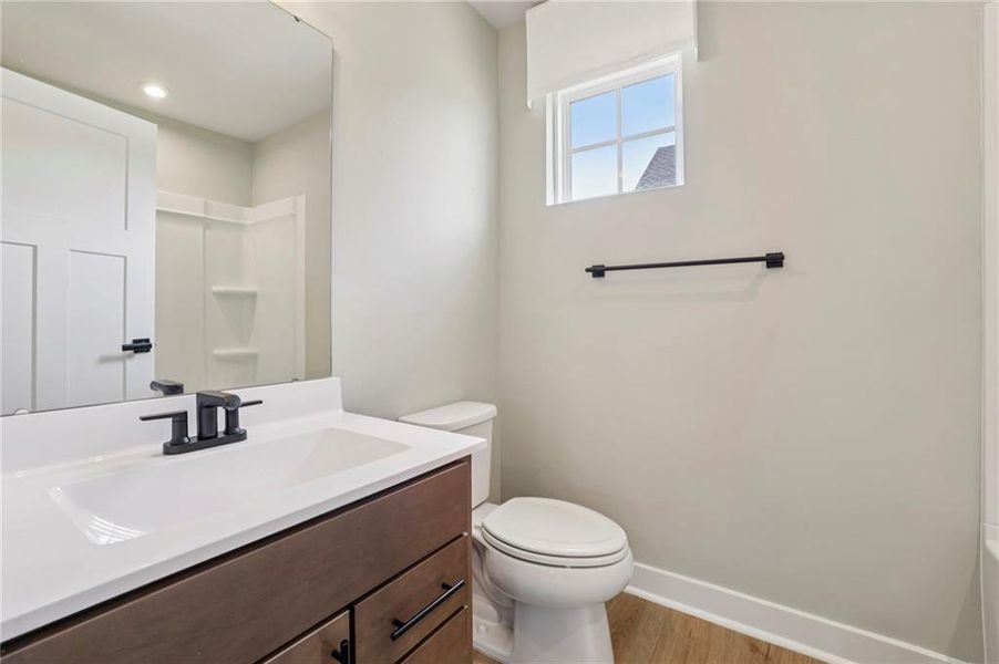 Furnished interior view inside a new home in , Hoschton (Image 8).