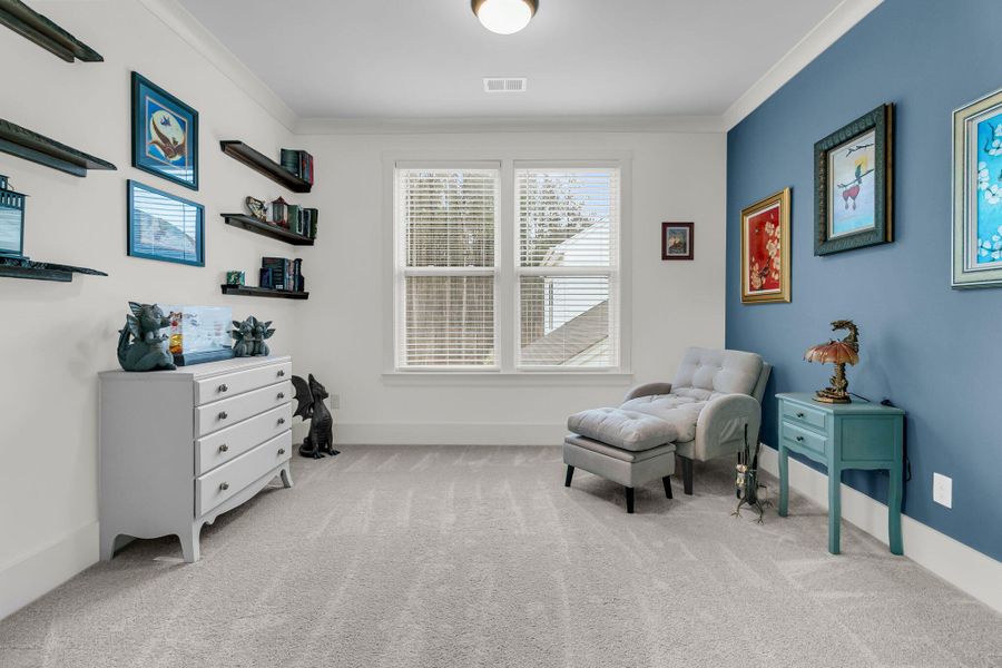 Furnished interior view inside a new home in Homecoming, Ravenel (Image 51).