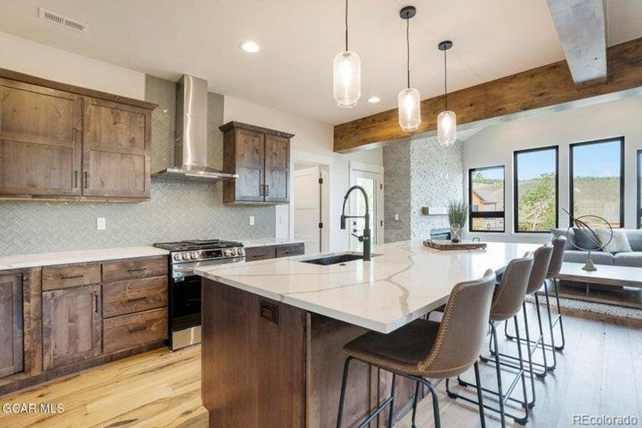 Furnished interior view inside a new home in , Granby (Image 32).