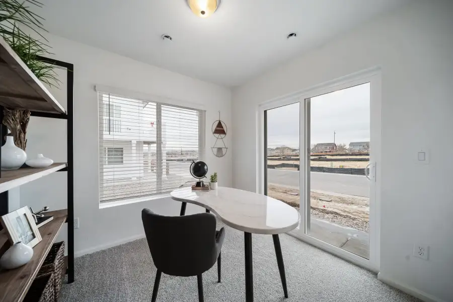 Furnished interior view inside a new home in Reunion, Commerce City (Image 24). Furnished interior view inside a new home in Reunion, Commerce City (Image 24).