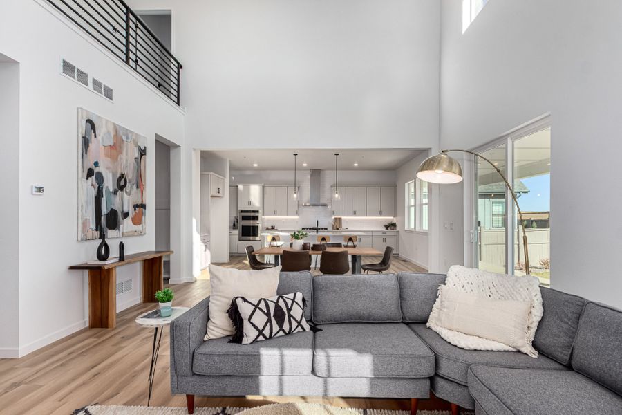 Furnished interior view inside a new home in Westerly, Erie (Image 8).
