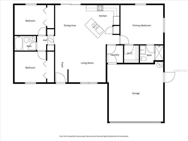 2D floor plan layout of this home in , Summerfield, FL (Image 4).