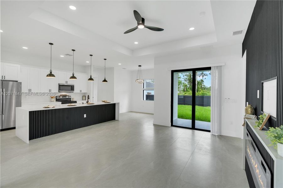 Furnished interior view inside a new home in , Lehigh Acres (Image 7).