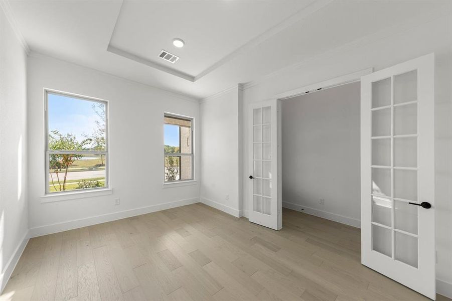 Spacious, unfurnished interior of a new home in Wellspring Estates, McKinney (Image 25). Spacious, unfurnished interior of a new home in Wellspring Estates, McKinney (Image 25).