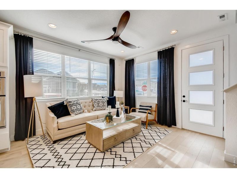Furnished interior view inside a new home in , Longmont (Image 11).
