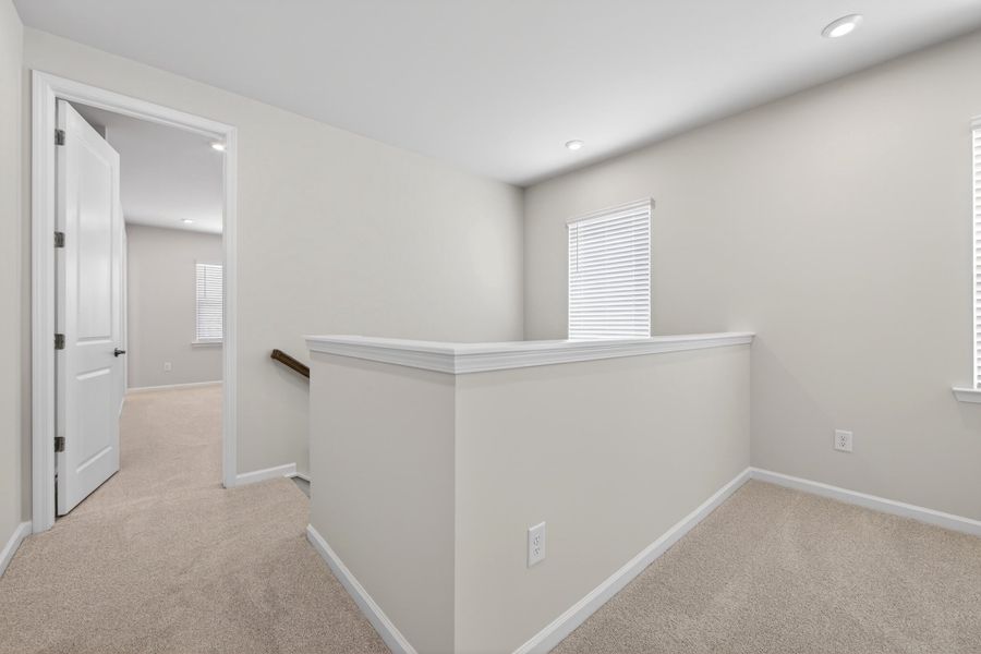 Spacious, unfurnished interior of a new home in Ellis Townes, Charlotte (Image 18). Spacious, unfurnished interior of a new home in Ellis Townes, Charlotte (Image 18).