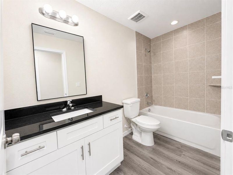 Furnished interior view inside a new home in , Tampa (Image 10). Furnished interior view inside a new home in , Tampa (Image 10).