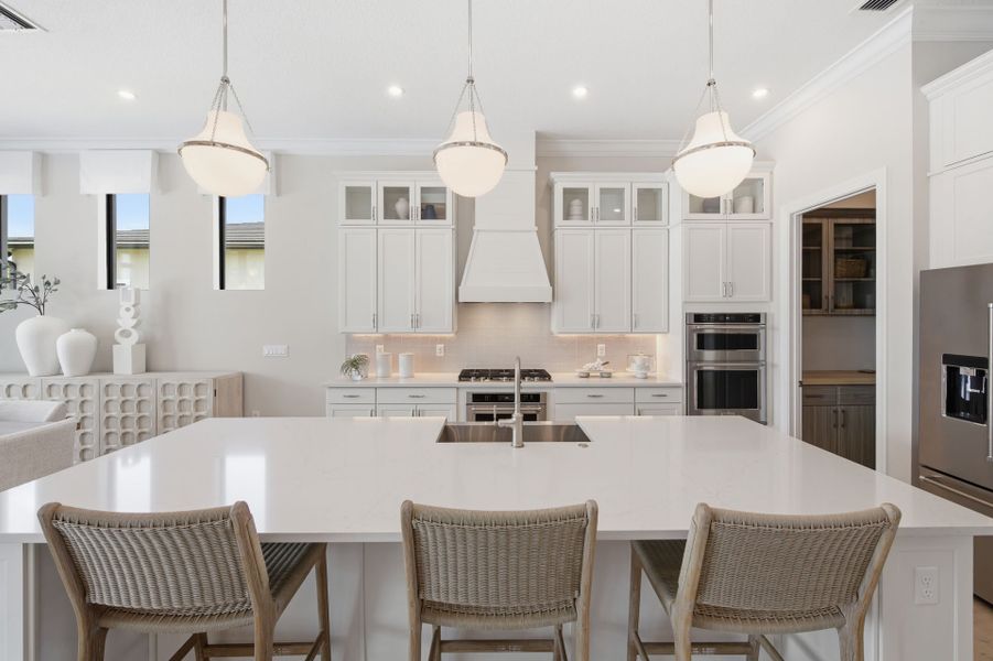 Furnished interior view inside a new home in Amara, Lake Worth (Image 26). Furnished interior view inside a new home in Amara, Lake Worth (Image 26).
