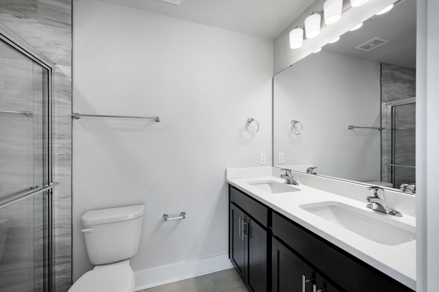 Furnished interior view inside a new home in Windward Townes, Goose Creek (Image 11).