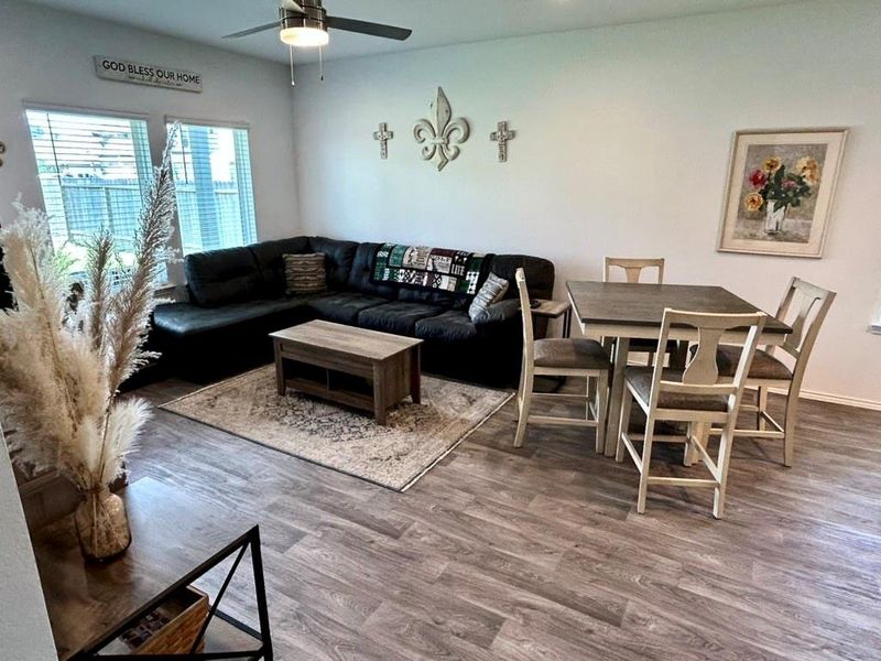 Furnished interior view inside a new home in Enclave at Dobbin, Magnolia (Image 12).