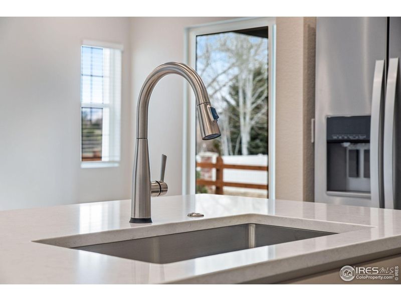 Close-up of interior finishes inside a home in Westside Crossing, Berthoud (Image 15).