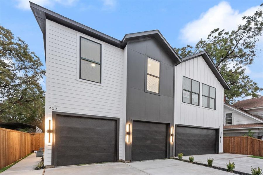 Front exterior of a new home in , Dallas, TX, highlighting curb appeal (Image 2). Front exterior of a new home in , Dallas, TX, highlighting curb appeal (Image 2).