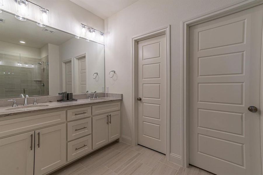 Furnished interior view inside a new home in , Aledo (Image 15). Furnished interior view inside a new home in , Aledo (Image 15).