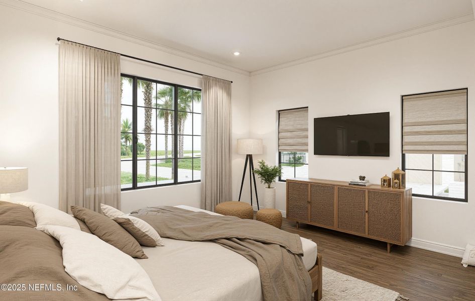 Furnished interior view inside a new home in , Ponte Vedra Beach (Image 10).