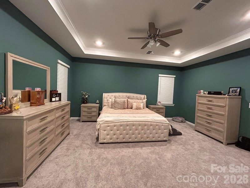 Furnished interior view inside a new home in Sanders Ridge, Troutman (Image 4).